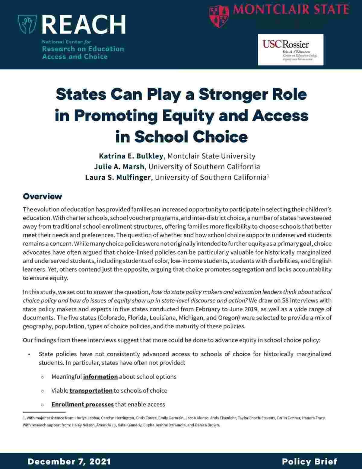 20211201 REACH Year 1 Qual Report Policy Brief Page 01
