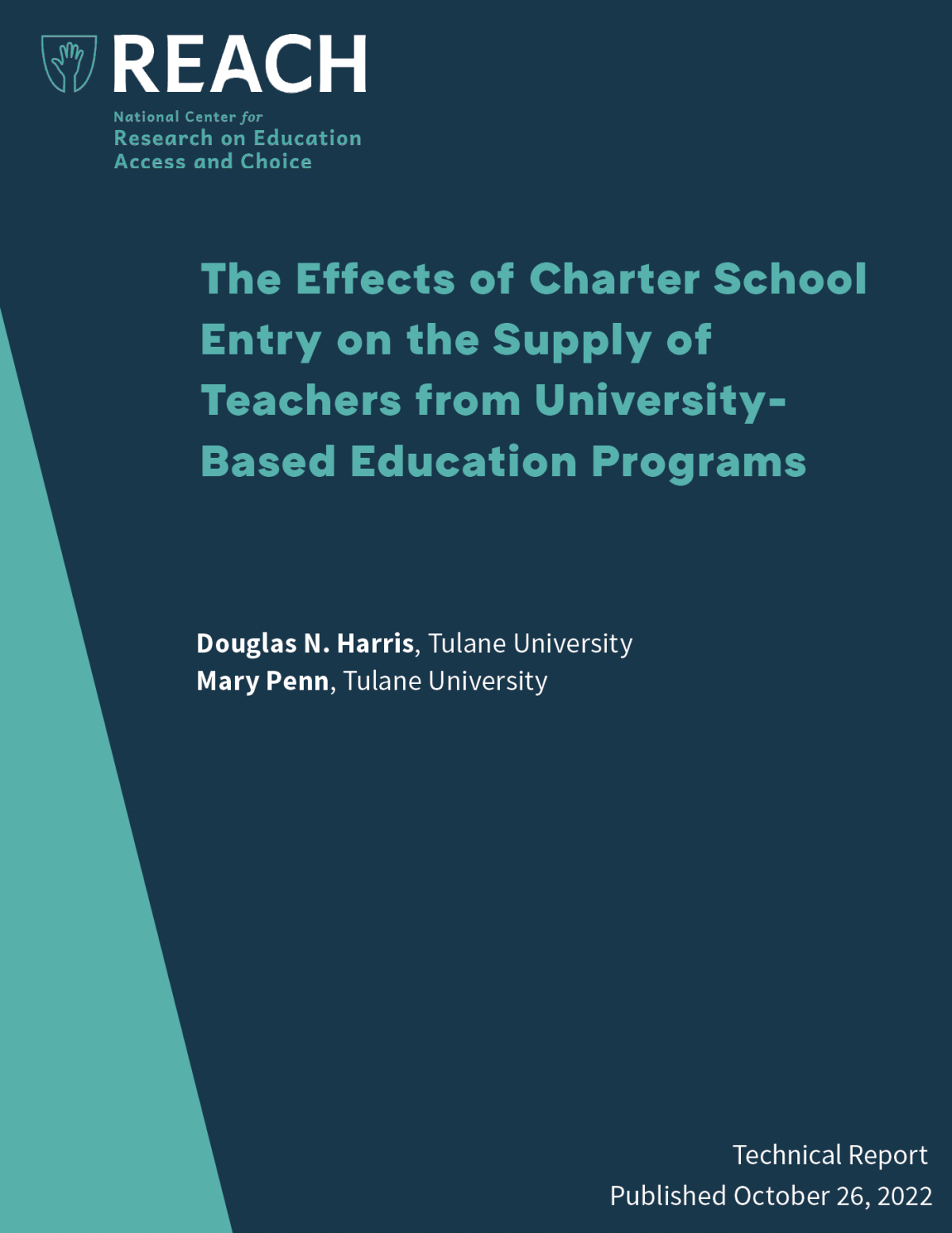 COVER PAGE REACH 5 A Teacher Supply Tech Report 2022 10 26