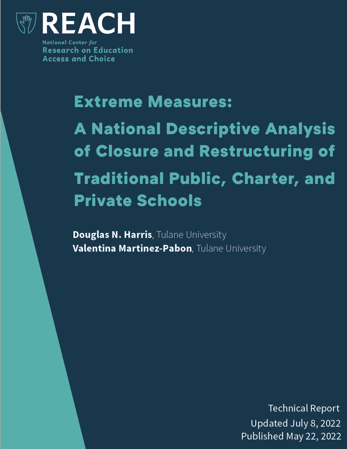 COVER REACH National Closure Restructuring Tech Report